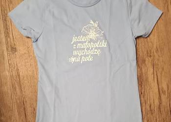 T-shirt koszulka jestem z małopolski wychodzę na pole S
