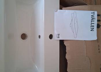 TVÄLLEN    IKEA  Pojedyncza umywalka, 64x43x5 cm