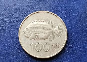 Stare monety 100 koron 1995 Islandia