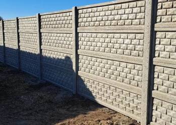 Płot Panelowy Ogrodzenie panelowe betonowe Siatka leśn Panel PRODUCENT