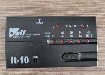 Digital Auto Guitar Tuner. VOLT LT-10 stroik gitarowy vintage