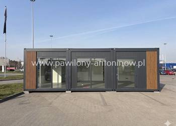 NOWY PAWILON HANDLOWY KONTENER BIUROWY GASTRONOMICZNY SKLEP 54m2- PRODUCENT