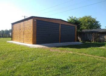 Garaż blaszany dwuspadowy 7x5 Producent