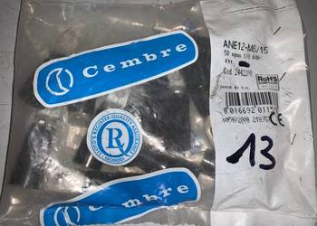 Końcówka oczkowa miedziana izolowana Cembre 50mm2 M6 x13