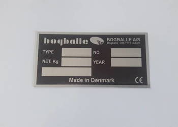 tabliczka znamionowa Bogballe