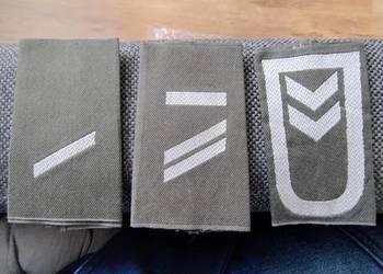 Dystynkcje - pochewki, naramienniki