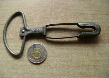 Starocie z PRL Stare narzędzia Klucz MARO D.R.G.M. kolejowy? do rozpoznania