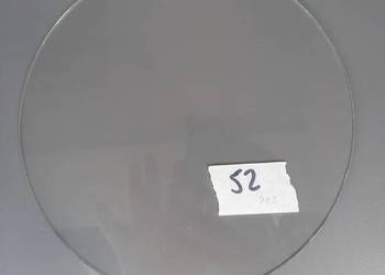 52 Szkło szyba płaska starego zegara 21,2cm
