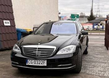 Mercedes Klasa S Long 3.5 benzyna 306KM 2013r noktowizor kamera itd
