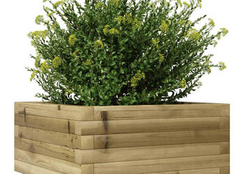 Donica ogrodowa 50x50x265 cm impregnowane drewno sosnowe WM-847297
