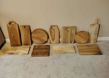 Deska do krojenia, serce, raczka