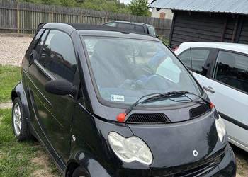 Smart Cabrio 2002 benzyna 0,6 ubezp.koła alu dach składany