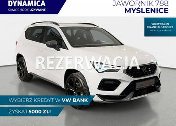 Cupra Ateca VAT 23% 1.5TSI 150KM DSG 2024 r., salon PL, wspomaganie L V