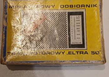 Stare radio tranzystorowe z PRL u