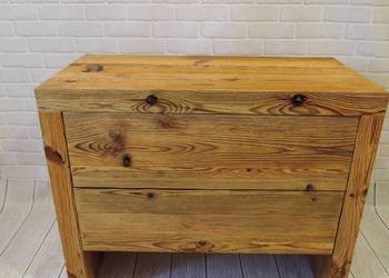 Szafka do łazienki ze starego drewna - Alldeco