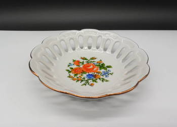 Paterka porcelanowa ażurowa Lippelsdorf