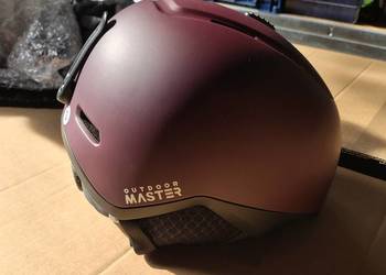 Kask narciarski zimowy Outdoor Master MIPS S 51-54 cm fioletowy