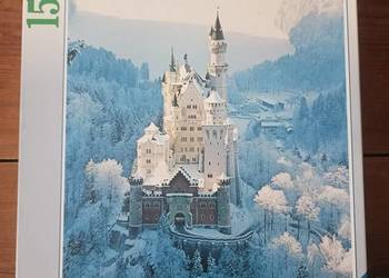 puzzle Ravensburger 1500 elementów - "Zamek Neuschwanstein zimą"