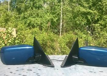 Lusterka prawe lewe Bmw E46 Lift topasblau metallic 5 pin