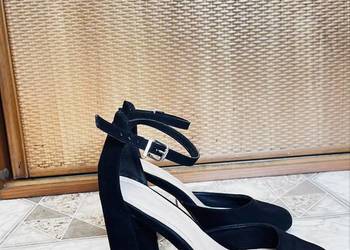 Jenny Fairy Black Ankle Strap Heels