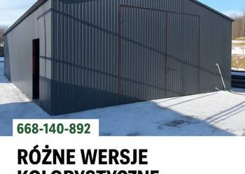 HALA / WIATA / MAGAZYN GARAŻ BLASZANY / BLASZAK -  GRZYWSTAL