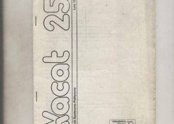 Vacat Miesięcznik Społeczno - Polityczny nr 25 luty 1985