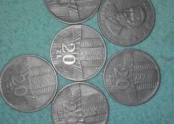 20zł. z lat PR-elu bez znaku menniczym.