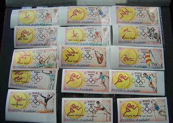 Fujeira 1972 MNH cięte Sport Olimpiada Monachium 72