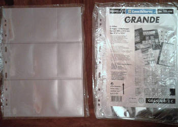 Karty LEUCHTTURM do system „Grande” 3/3 C (10 szt)