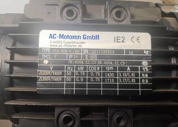 SILNIK ELEKTRYCZNY AC- motoren FCA 80B4-0,75KW 1430 OBR SILNIK ELEKTRYCZNY AC- motoren FCA 80B4-0,75KW 1430 OBR
