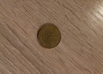 10 centów francuskich 1990 Odwrotka