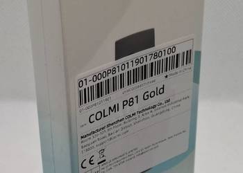 Nowy smartwatch marki ColMi P81 kolor złoty