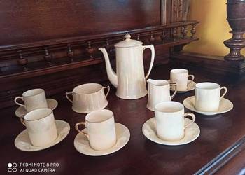 Serwis do kawy espresso. Crown Ducal. Ware. England  Filiżan