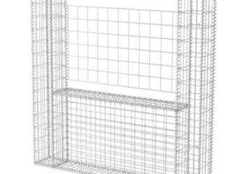 vidaXL Kosz gabionowy w kształcie litery U, stal, 160x20x150 cm(SKU:142545)