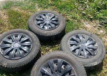 Sprzedam felgi stalowe z oponami 5x100