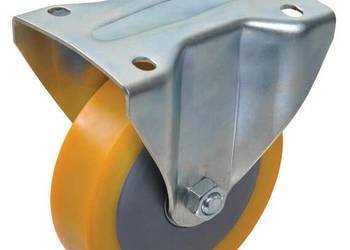 Koło stałe PU Ø 150x40 mm podstawa montażowa: 110x145 mm nośność 400 kg Ro…