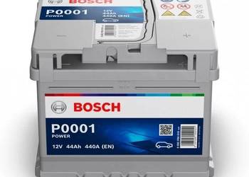 Akumulator Bosch 12V 44Ah/440A P0001 niski