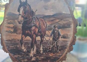 Obraz na drewnie-oracz.