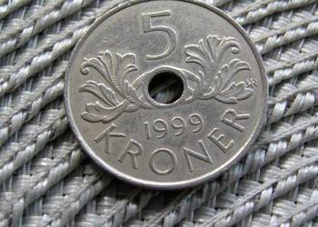 Norwegia 5 Koron 1999r
