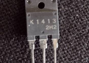 2sk1413 Nmos 1500V 2.5A 60W TO247F izolowany radiator