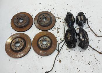 Subaru WRX STI 2015r. hamulce zaciski tarcze przód tył 325mm 315mm 