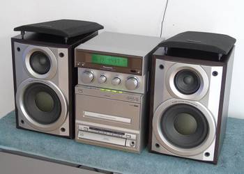 Wieża Panasonic SA-PM15 kolumny CD AUX radio. DOSTAWA