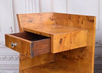 Komody Stoliki Nocne Art Deco - Szafki Szafy - Komplet - Szuflady 3 Półki