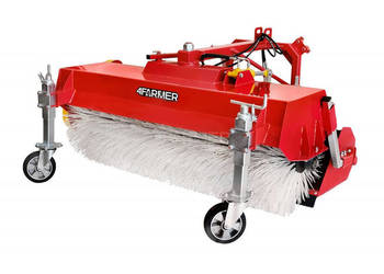 Zamiatarka 150 cm do traktora z koszem 4FARMER
