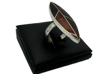 Srebrny pierścionek próby 925 - 5,35g Rozmiar 12