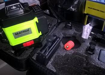 laser krzyżowy 4D 16 linii zielony Matrix na zewnątrz