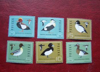 Polska 1985 MNH Mi. 2998/03 Fauna Ptaki Kaczki   a