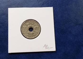 Stare monety 10 centym 1927 Francja