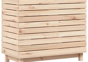 Kosz na pranie 885x44x76 cm lite drewno sosnowe WM-832323