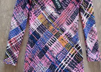 Sukienka kolorowa, nowa